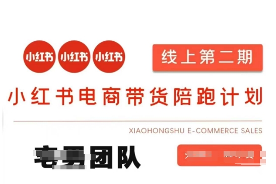 小红书电商带货课2期，月利润20个的小红书电商的有货源，无货源，虚拟产品，付费投流等整套玩法-亮剑学堂